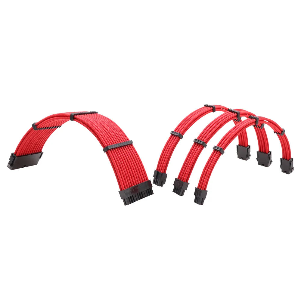 Extension Câbles PC Gaming – 24 Pin + CPU + Carte Graphique