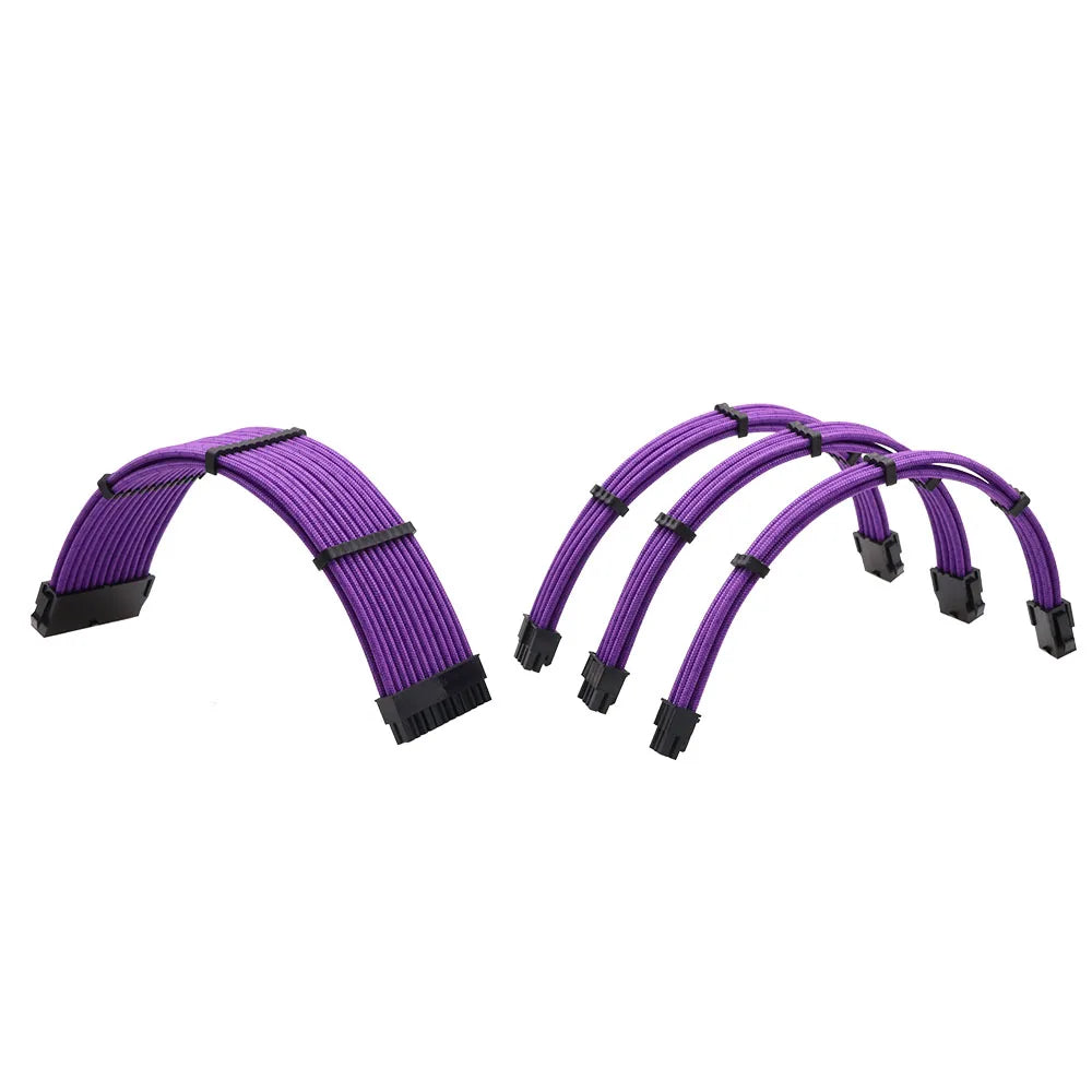 Extension Câbles PC Gaming – 24 Pin + CPU + Carte Graphique