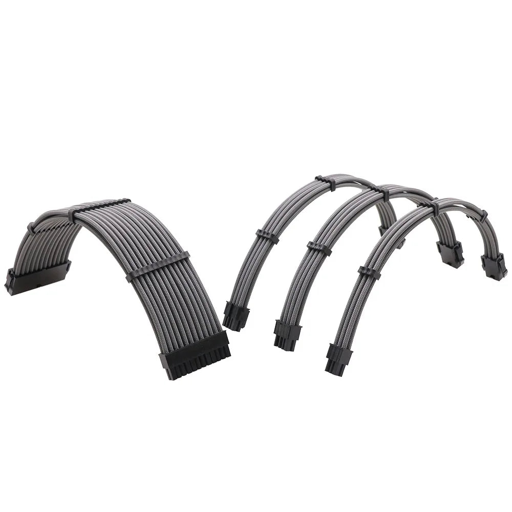 Extension Câbles PC Gaming – 24 Pin + CPU + Carte Graphique